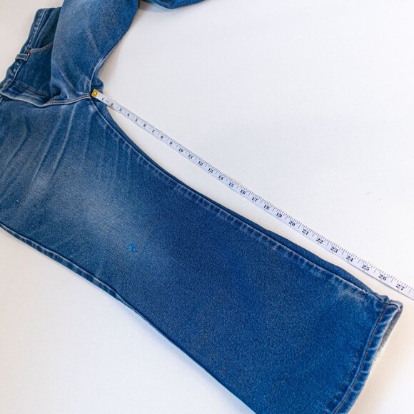 Levis 517 Bootcut Jeans 34 x 29 Cowboy Altered Hemmed - Picture 9 of 16